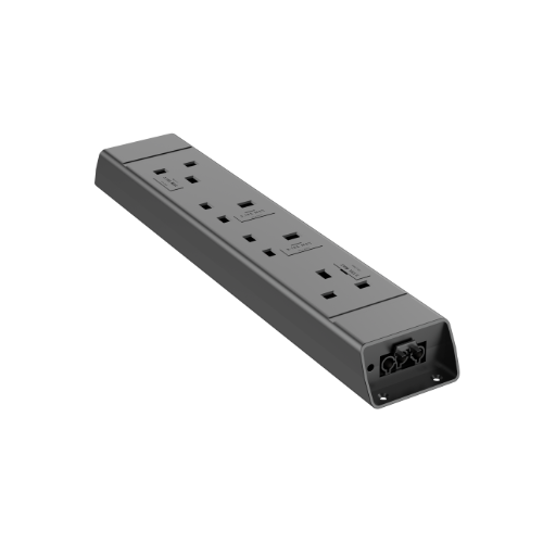 Black – Malmo 400 – 4 x power, 3.15A fuses