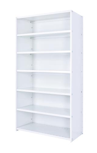 Clad Office Shelving, 682mm Wide x 362mm Deep x 1930mm High