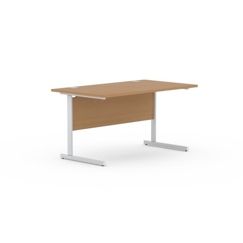 Aspen 1200mm Wide Rectangular Desk in Beech