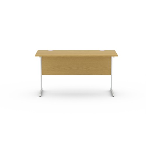 Aspen 1200mm Wide Rectangular Desk In Light Oak Aspen 1200mm Wide Rectangular Desk In, Oak Furniture Express