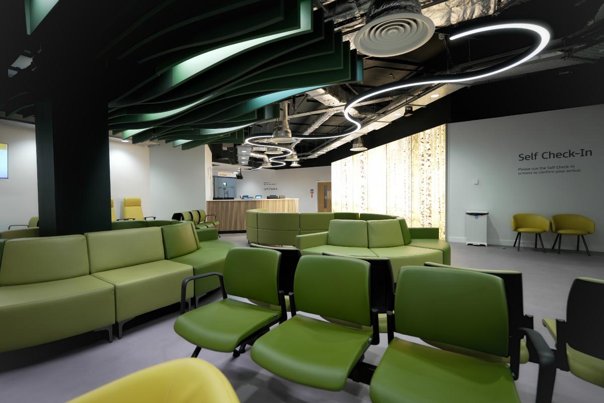 The Health On The High Street Main Reception Area