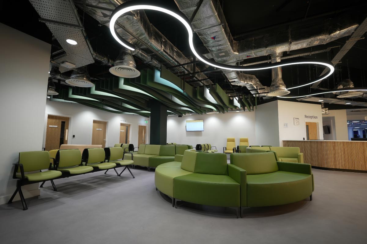 The Health On The High Street Main Waiting Area