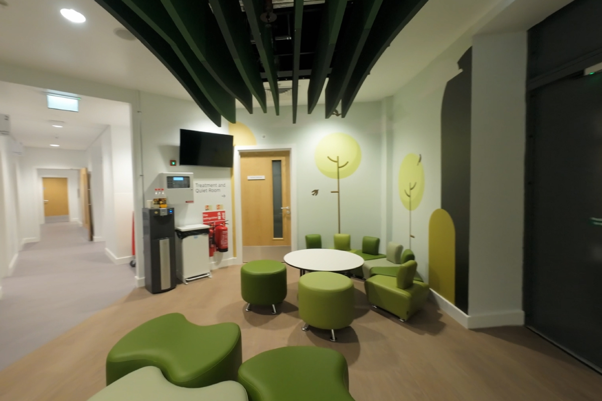 The Health On The High Street Pediatric Waiting Room