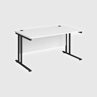 White Office Desk