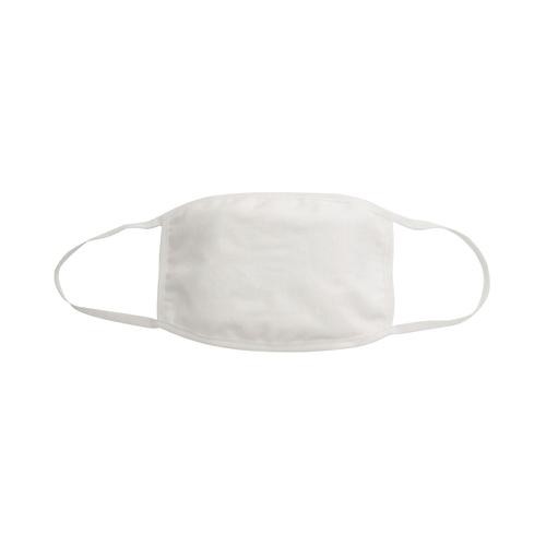 Reusable Cloth Masks 5x7in 4 Layer Cotton White (Pack of 5)