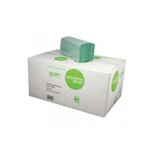 C-Fold Hand Towel Green 1Ply Pk 2800