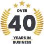 Over 40 Years In Business