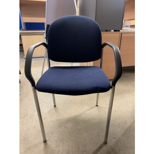 Reception/Visitor Chair, With Arms. 3 In Stock