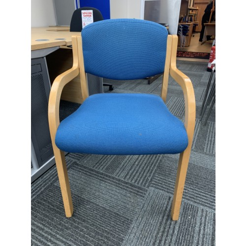 Reception/Visitor Chair, With Arms. 2 In Stock
