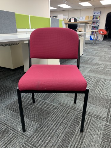 Reception/Visitor Chair, Without Arms. 3 In Stock