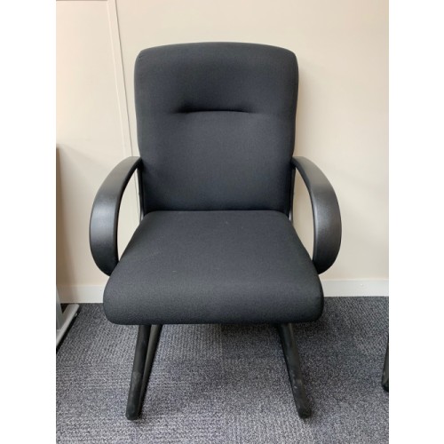 NEW - Reception Visitor Chair, With Arms. 1 In Stock (NEW - Cancelled Order)