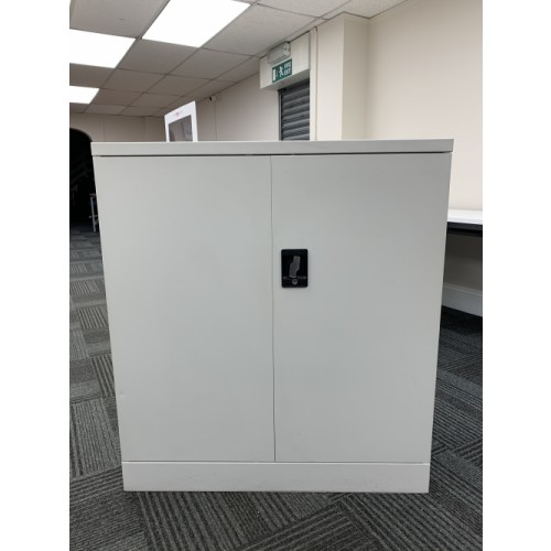 Double Door Cupboard, In Grey. 1020mm High x 915mm Width x 460mm Depth. 8 In Stock