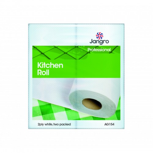 Kitchen Roll 55 Sheet, White, 2 ply