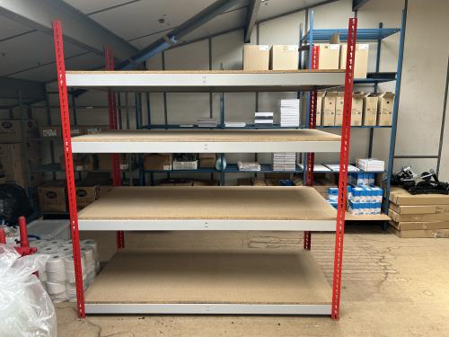 Used Heavy Duty Shelving - 1980mm High x 1830mm Width x 920mm Depth. 1 In Stock