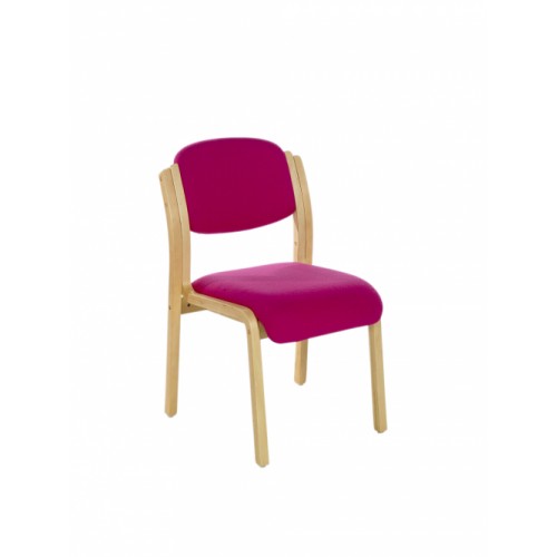 Visitor/Meeting Chair (Liston Range). With Beech Frame & No Arms.