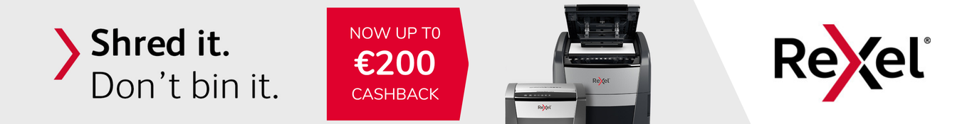 Cashback with Rexel Shredders