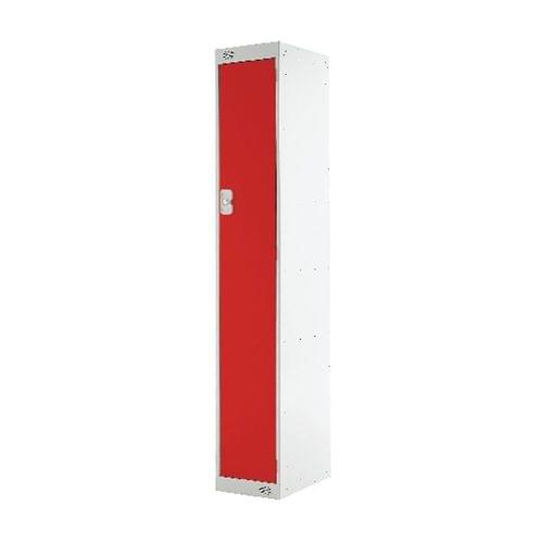PROBE SINGLE DOOR LOCKER 305MM X 305MM RED DOOR