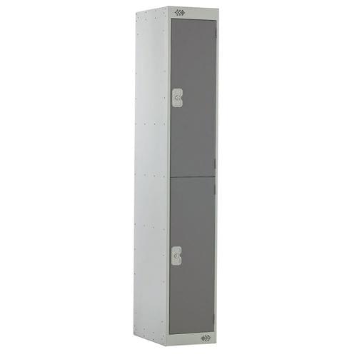PROBE 2 DOOR LOCKER 305MM X 305MM DARK GREY DOORS