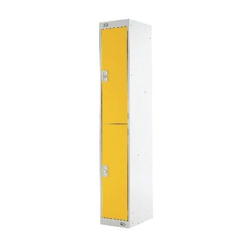 PROBE 2 DOOR LOCKER 305MM X 305MM YELLOW DOORS
