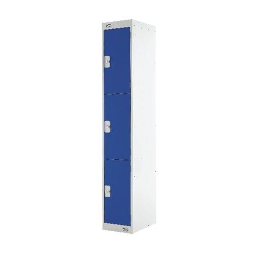 PROBE 3 DOOR LOCKER 305MM X 305MM BLUE DOORS