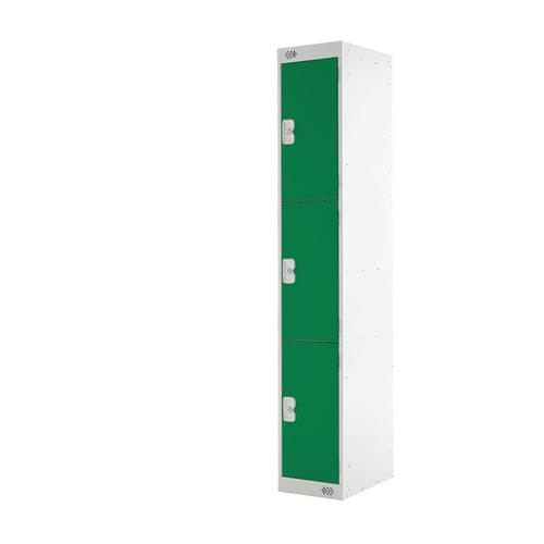 PROBE 3 DOOR LOCKER 305MM X 305MM GREEN DOORS
