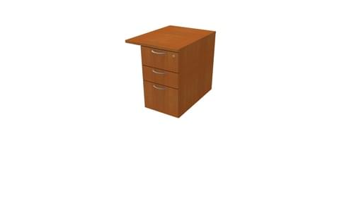 COMFORT 3D DESK HIGH PEDESTAL W600mm x D800 CHERRY