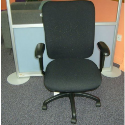 Aztec Erson 507H Task/Operators Chair - Black