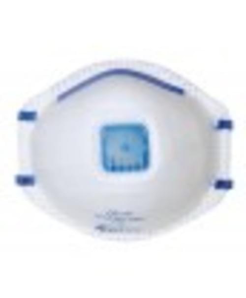 PWEST P201 P2V FFP2 VALVED MASK PKT-10
