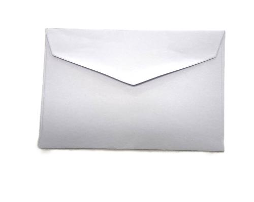 62x94 mm White V-flap Peel and Seal Envelope