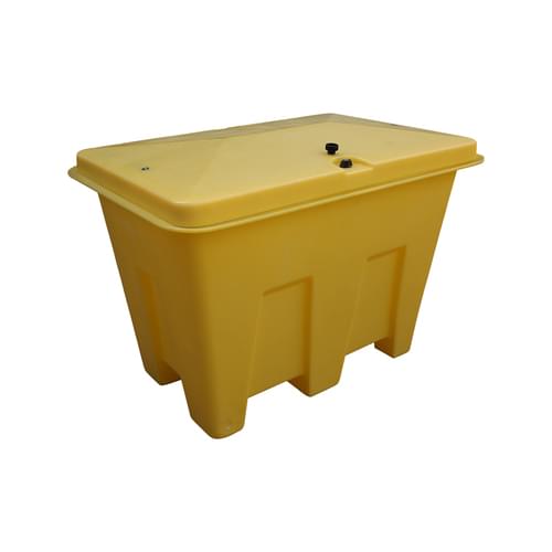 Poly Storage Bin Loose Lid 350Ltr Cap