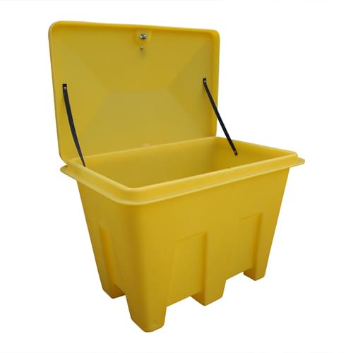 Poly Storage Bin Loose Lid 1400Ltr Cap