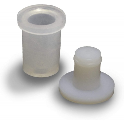 Medium Nylon Plastic Sign locators - Stand-Off Fixings (Pack of 10)