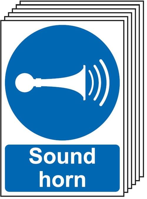 420x297mm Sound Horn - Rigid Pk of 6
