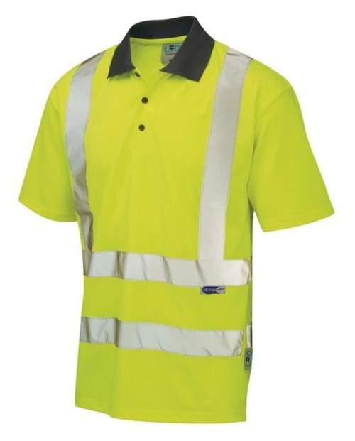 High Visibility Polo Shirt - Med