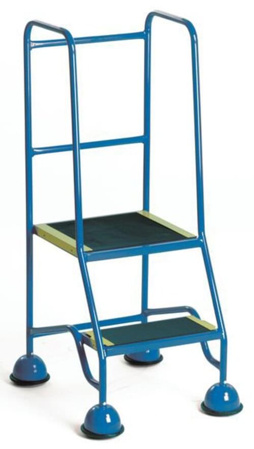 Premium Mobile Steps Blue - 2 Step