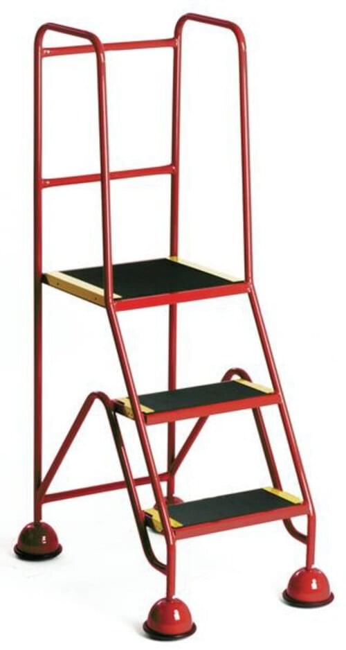 Premium Mobile Steps Red - 3 Step