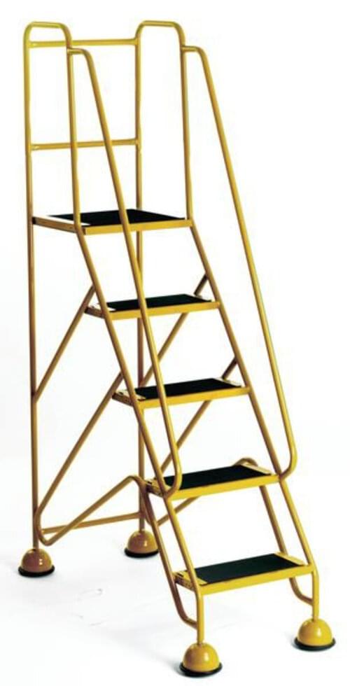 Premium Mobile Steps Yellow - 5 Step