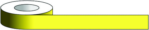 50mm x 33m Yellow Tape