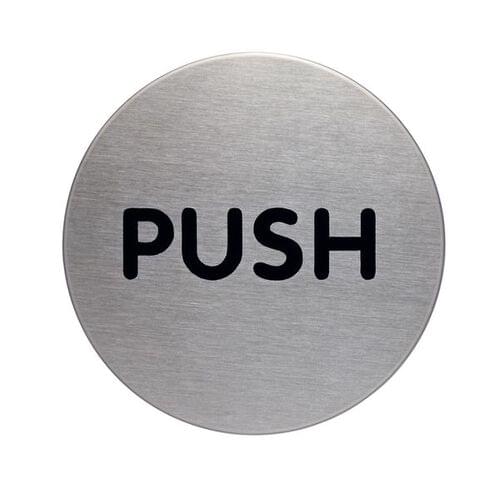 65mm Push picto door sign