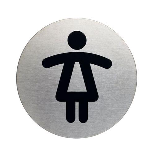 83mm Female symbol picto door sign
