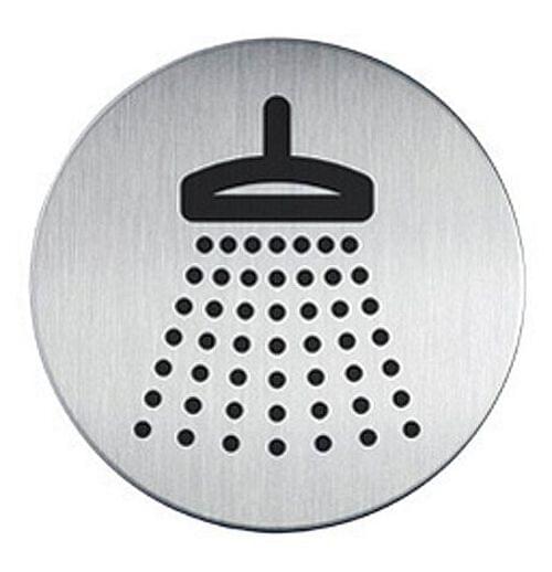 83mm Shower picto door sign