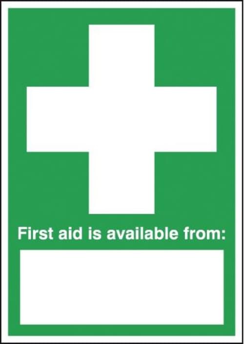 420x297mm First Aid Is Available From - Rigid