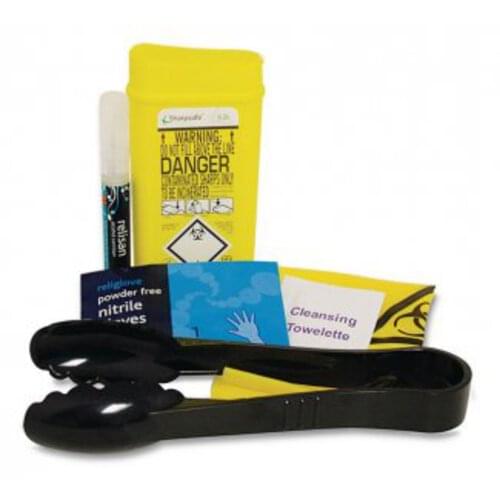 Single Use Sharps Disposal Kit