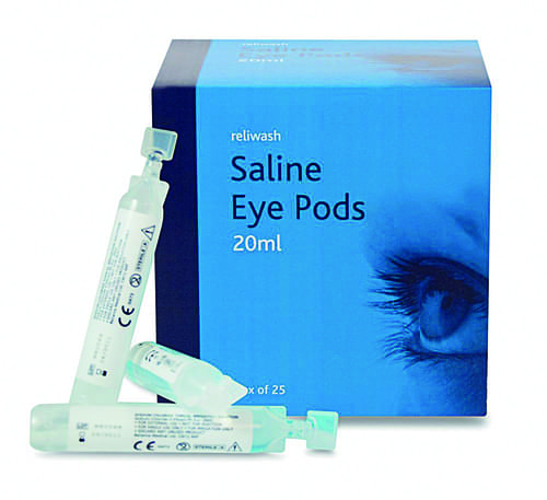 Eyewash Saline Pod (Pk 25)