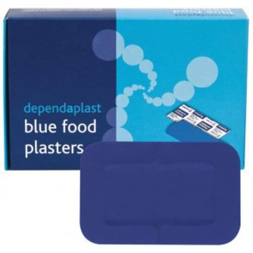 Blue Detectable Patch Plasters (Pk of 50)