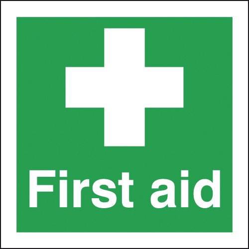 150x150mm First Aid - Rigid