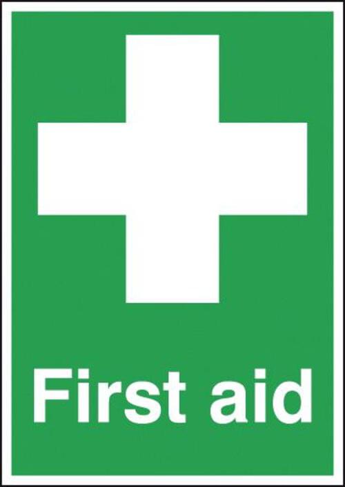150x125mm First Aid - Rigid
