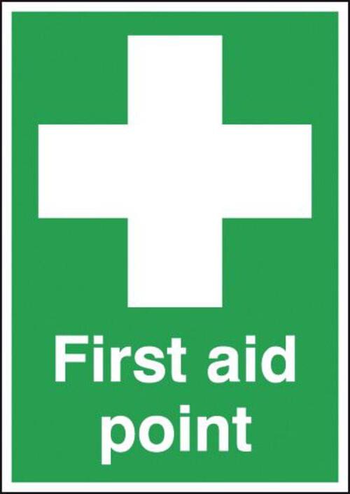 420x297mm First Aid Point - Rigid