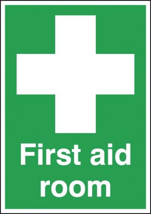 420x297mm First Aid Room - Rigid