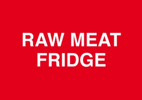 148x210mm Raw Meat Fridge - Rigid
